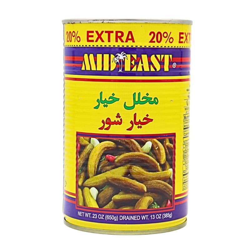 Mid East Pickled Cucumbers in Brine 385g thumbnail