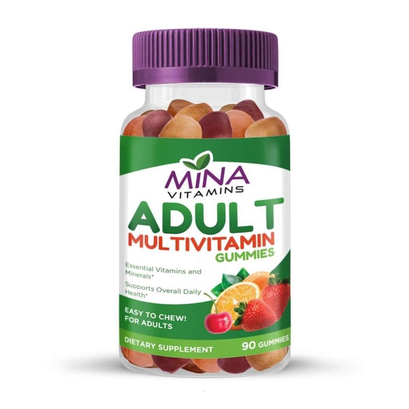 Mina Halal Adult Multivitamin Gummies 90ct thumbnail