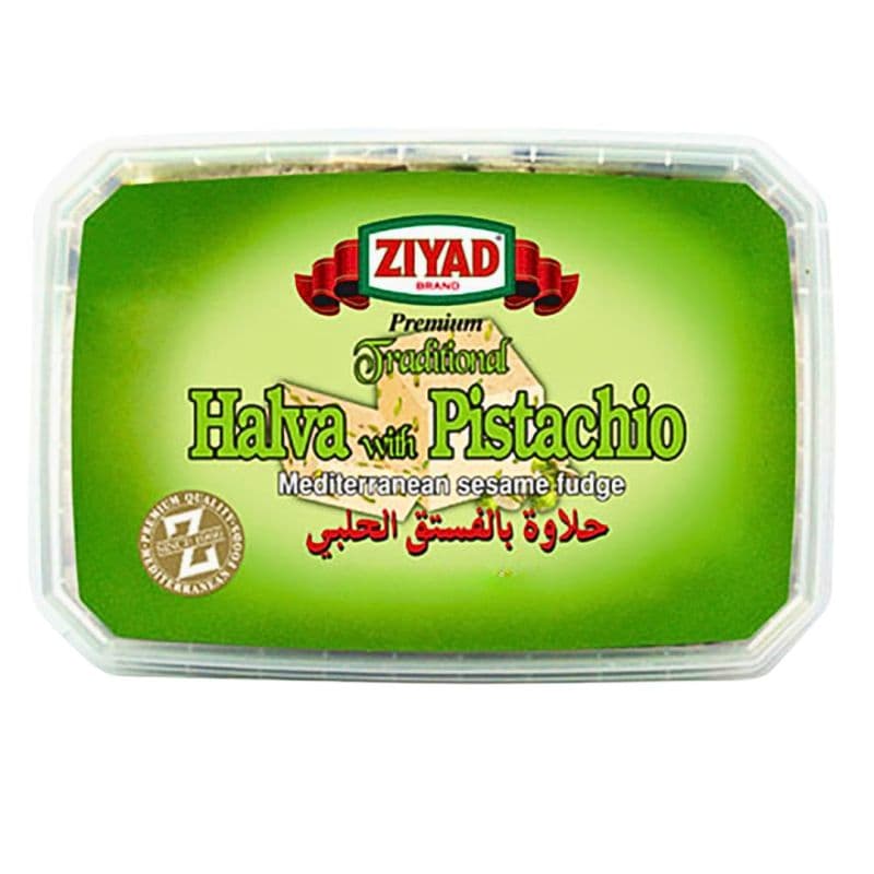 Ziyad Traditional Halva with Pistachio Sesame Fudge 350g
